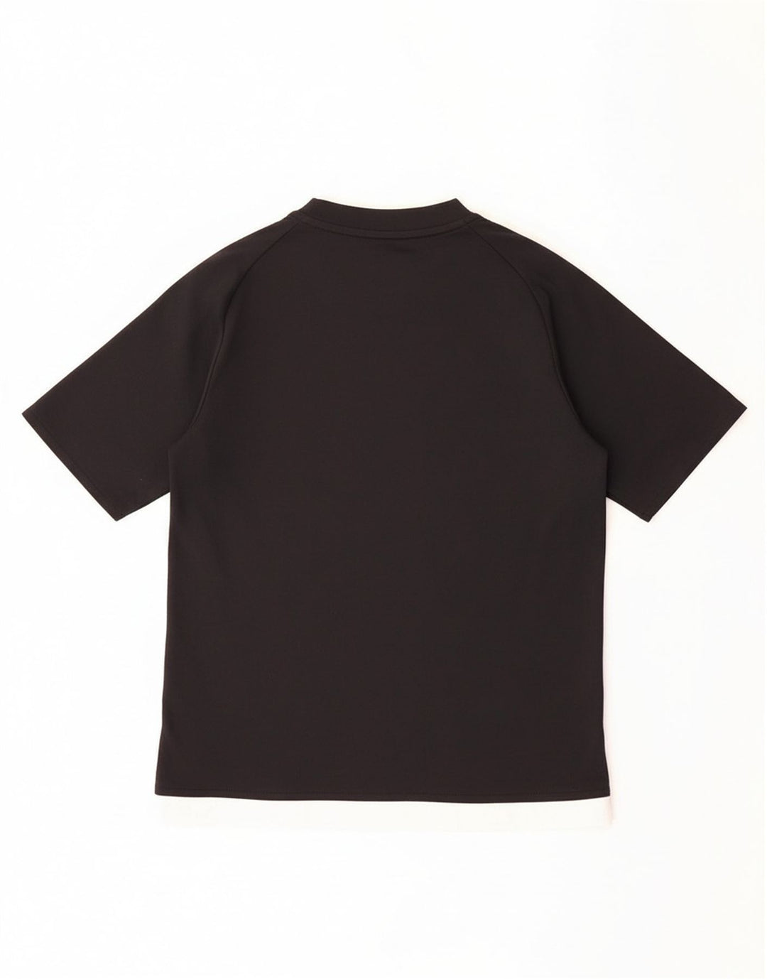 ADIDAS Boys Climalite T-Shirt Top 11-12 Years Black Polyester