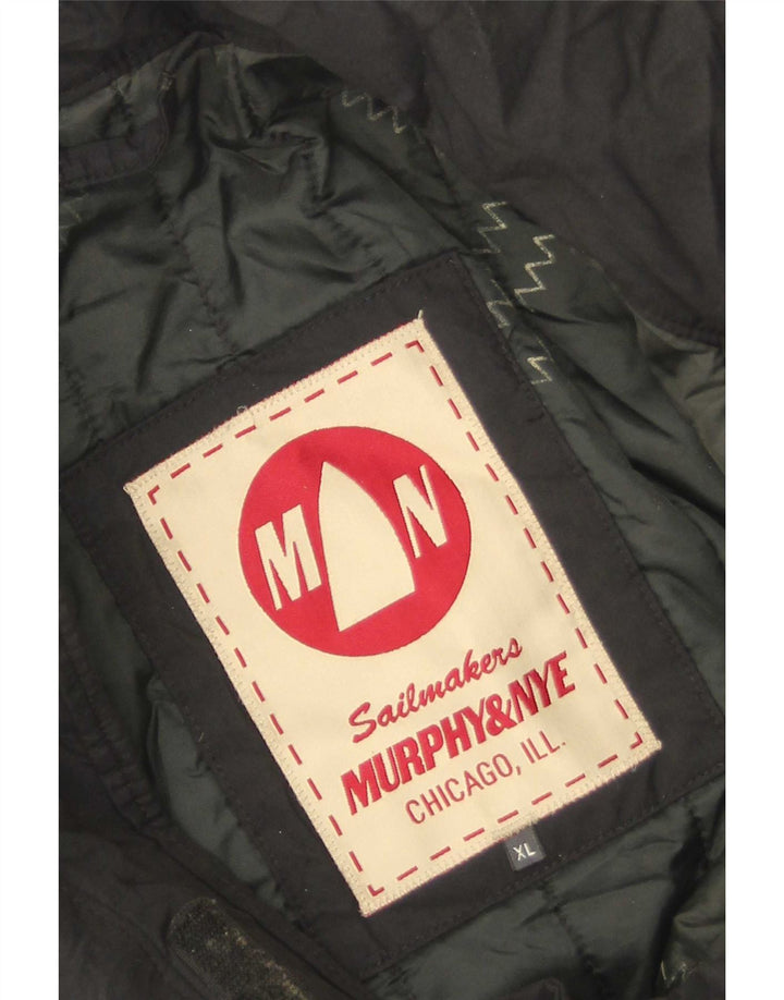 Murphy & Nye Herren Bomberjacke UK 42 XL Schwarz Polyamid