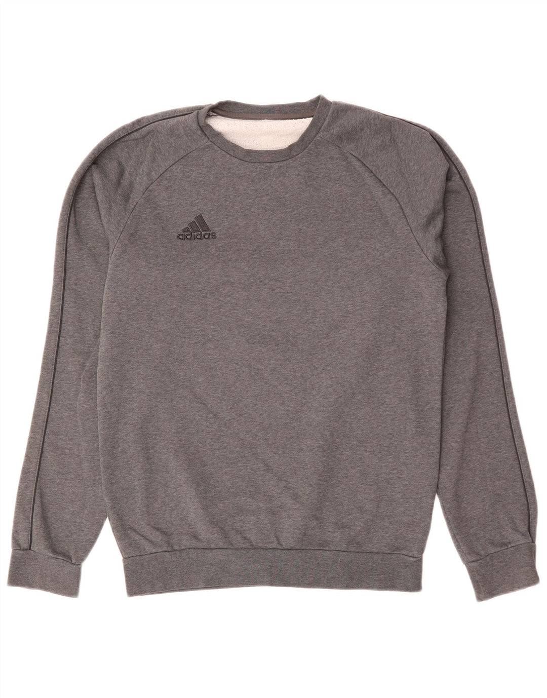 Adidas Herren Sweatshirt Pullover Small Grau Baumwolle