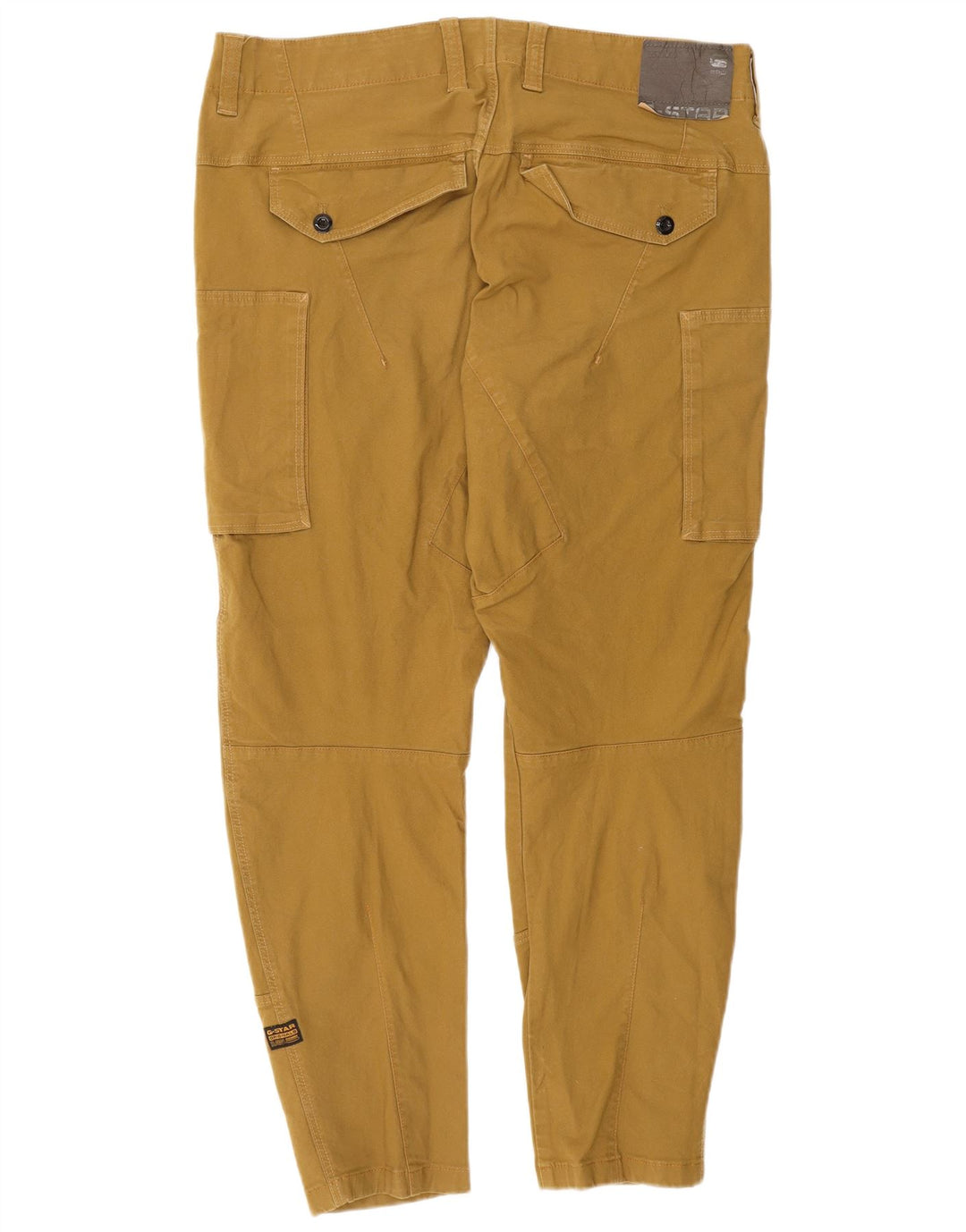 G-STAR Herren Tapered Cargohose W40 L28 Gelbe Baumwolle