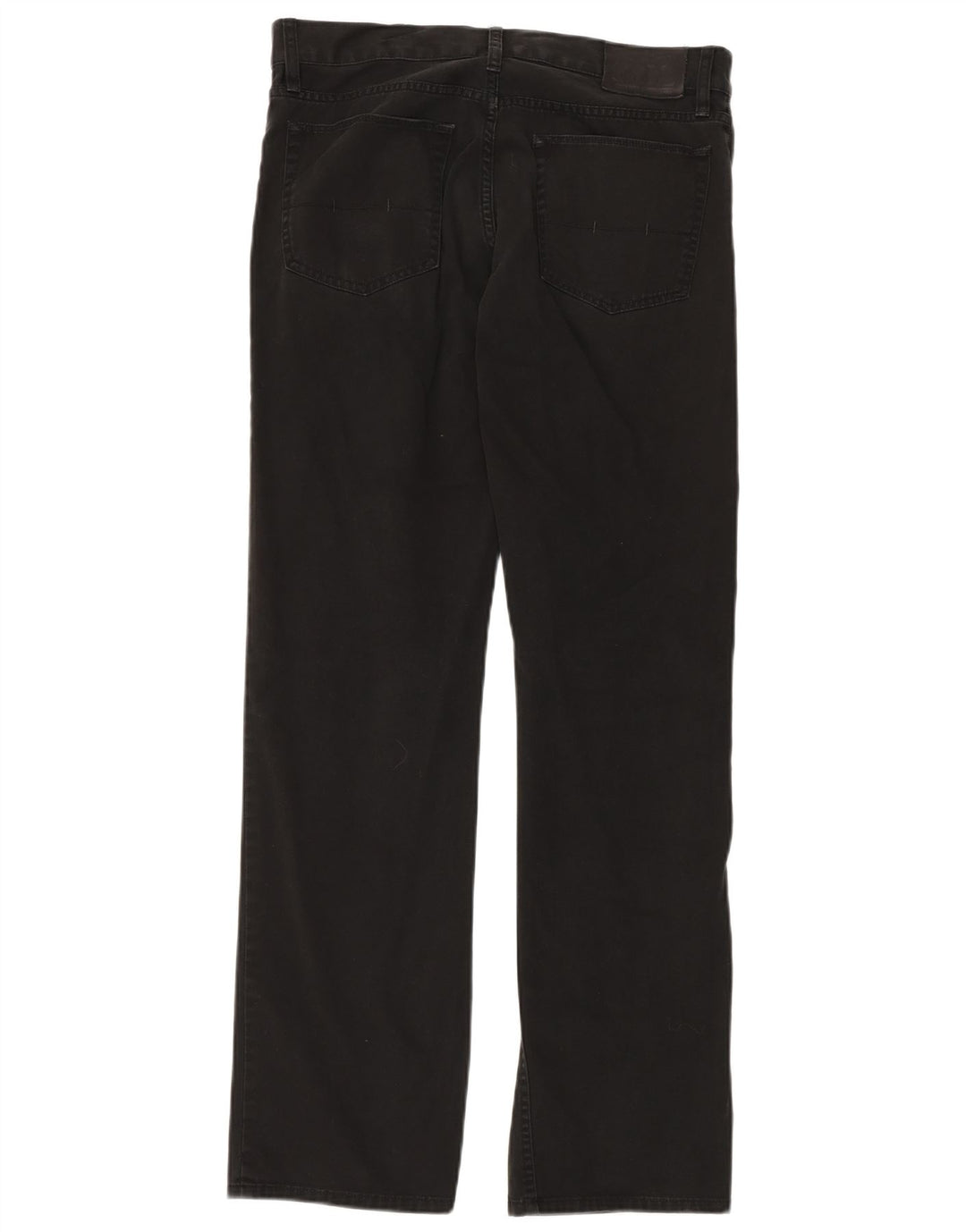 POLO RALPH LAUREN Herren Straight Jeans W32 L32 Schwarze Baumwolle