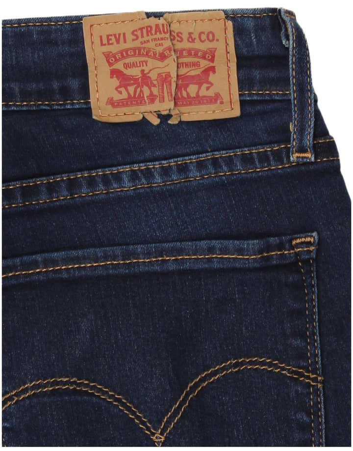 Levi's Damen 720 Bootcut-Jeans mit hohem Bund, W30 L30, marineblaue Baumwolle