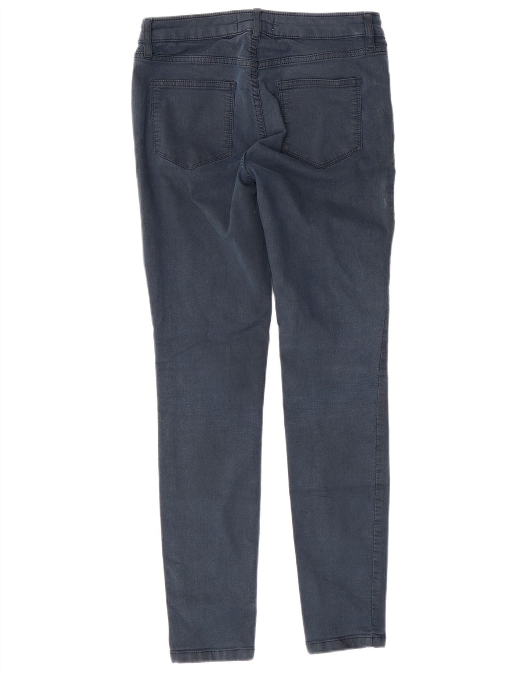 FAT FACE Damen Skinny Jeans UK 10 Small W28 L28 Marineblau