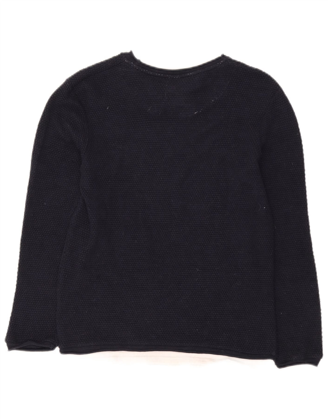 Zara Herren-Pullover mit Rundhalsausschnitt, mittelgroß, Marineblau