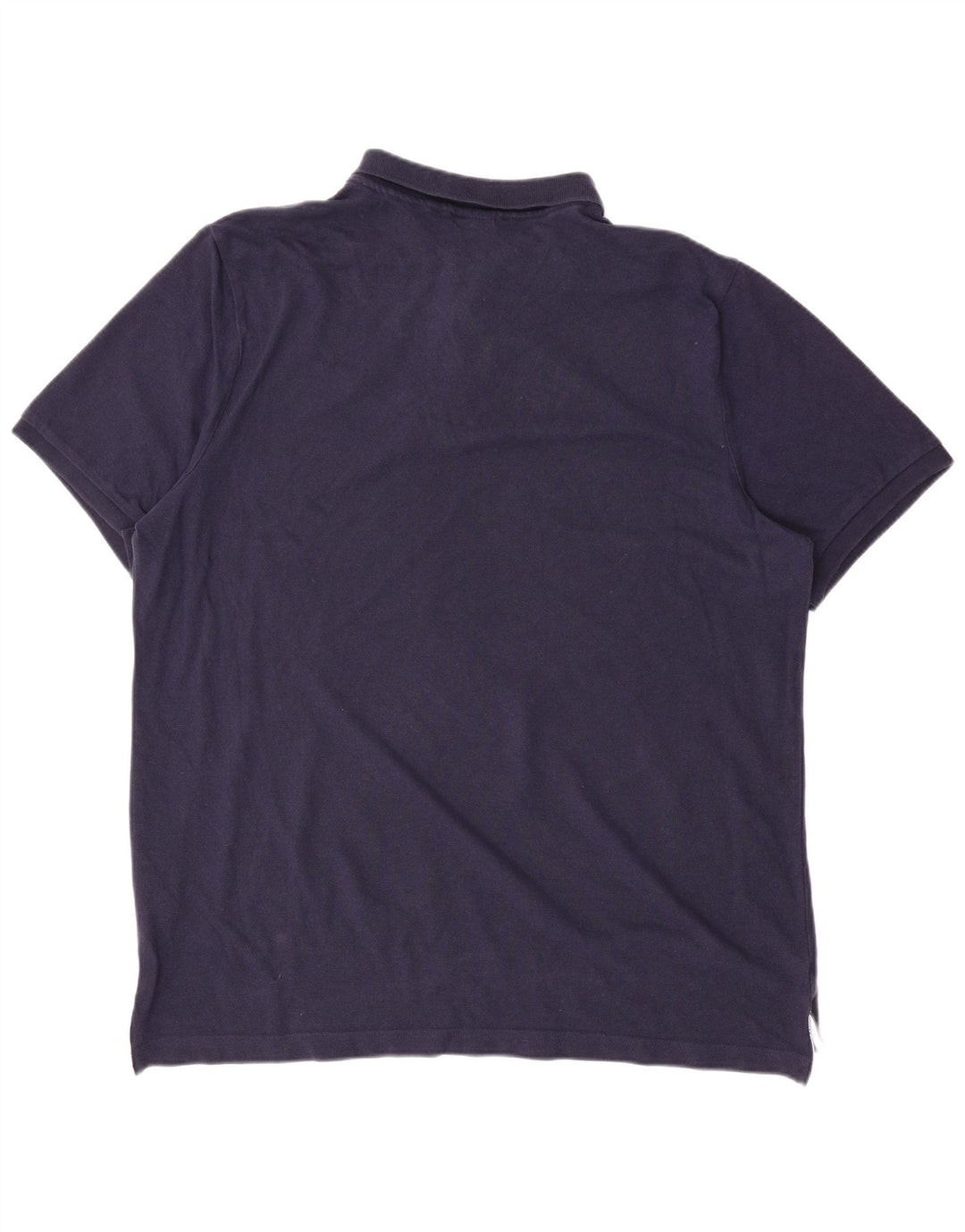 NIKE Herren Poloshirt XL Marineblau Baumwolle