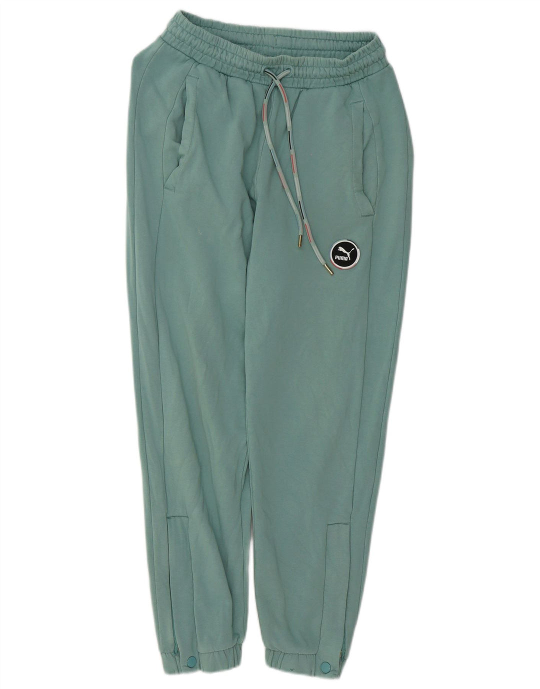 Puma Damen Trainingshose Jogger UK 8 Small Türkis