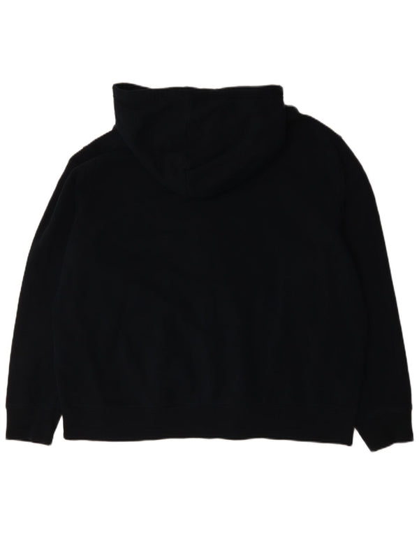 Marks & Spencer Herren-Kapuzenpullover mit Reißverschluss, 3XL, Marineblau, Baumwolle