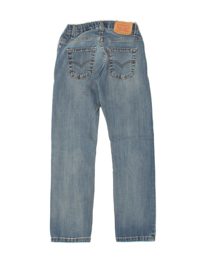 LEVI'S Boys 511 Slim Jeans 9-10 Years W25 L25 Blue Cotton Vintage Levi's and Second-Hand Levi's from Messina Hembry 