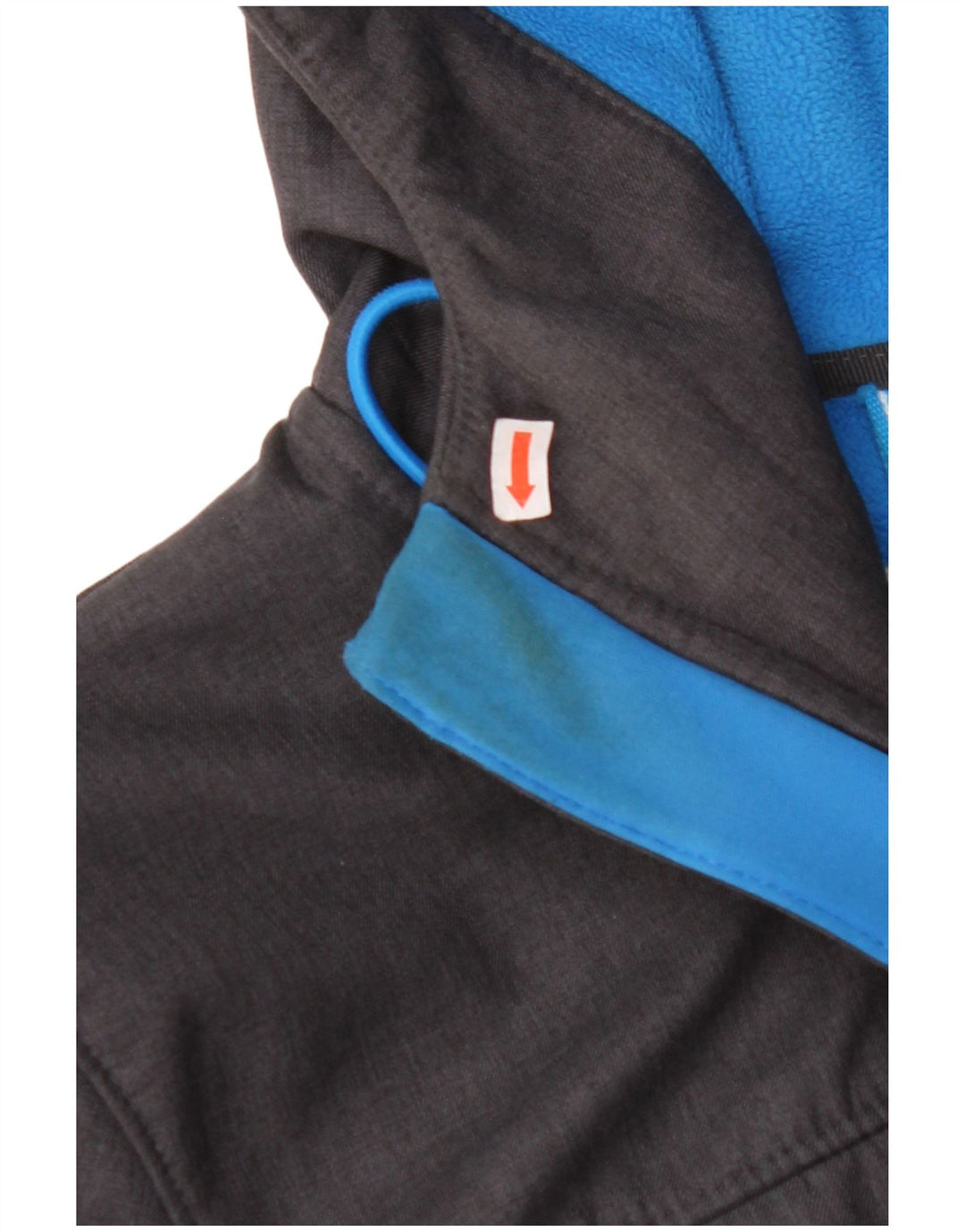 SUPERDRY Herren-Windbreakerjacke mit grafischer Kapuze, UK 42, XL, Grau, Polyester