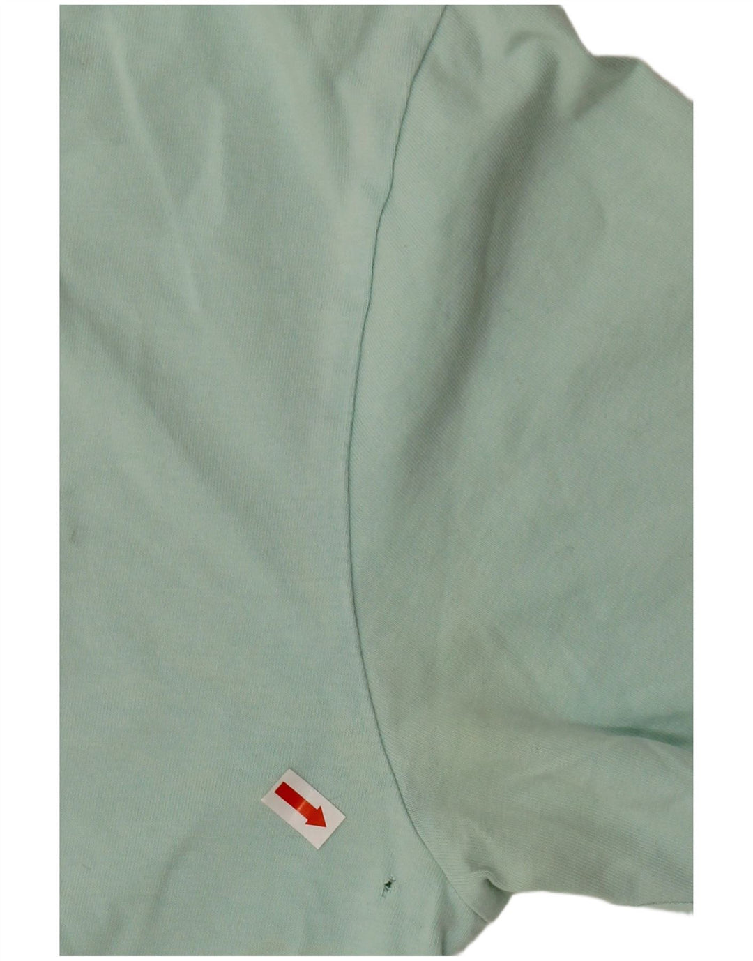 NEW BALANCE Damen Grafik T-Shirt Top UK 14 Mittelgrüne Baumwolle