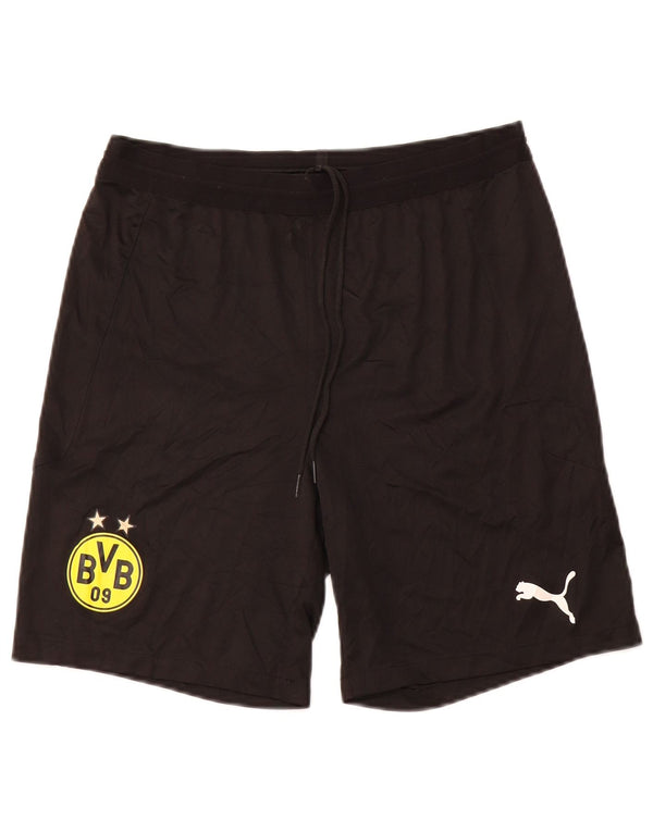 PUMA Damen BVB Dortmund Sport Shorts Medium Schwarz