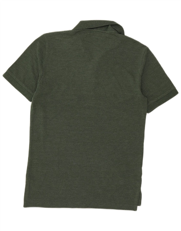 EDDIE BAUER Herren-Poloshirt, klein, grüne Baumwolle