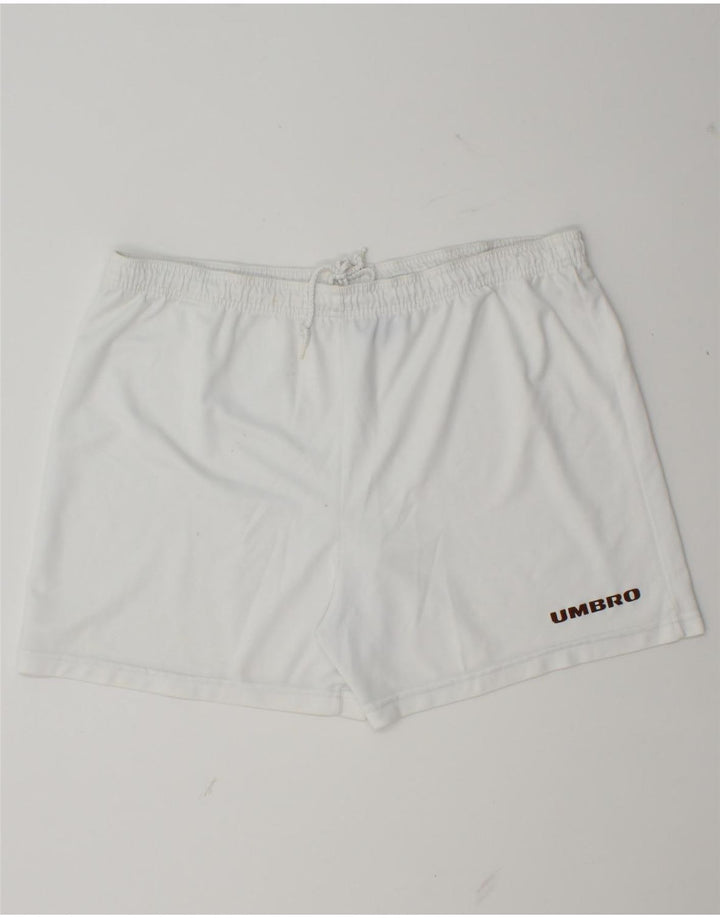 Umbro Herren Sportshorts XL Weiß Polyester