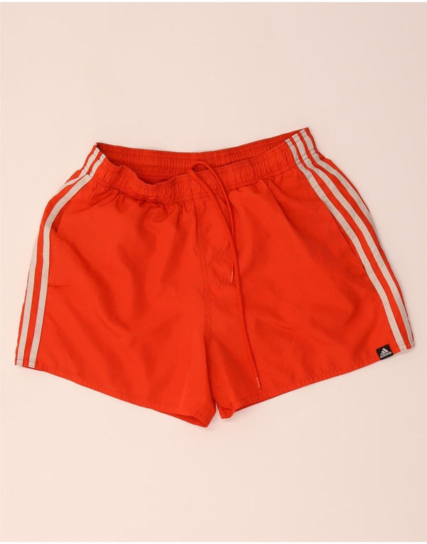 Adidas Herren Sportshorts Mittelrotes Polyester