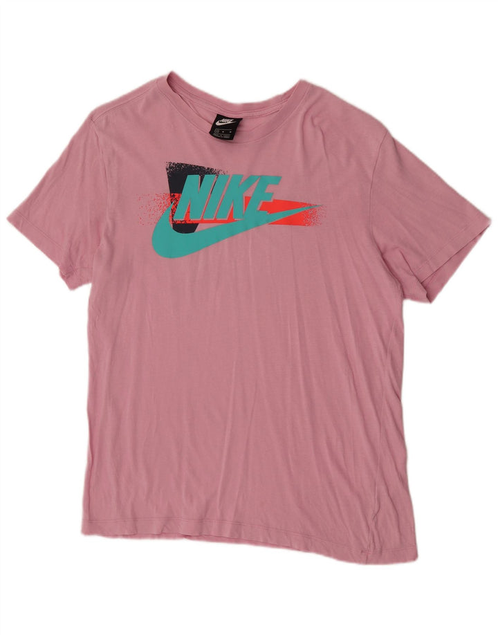 Nike Herren-T-Shirt mit Grafik, Mittelrosa