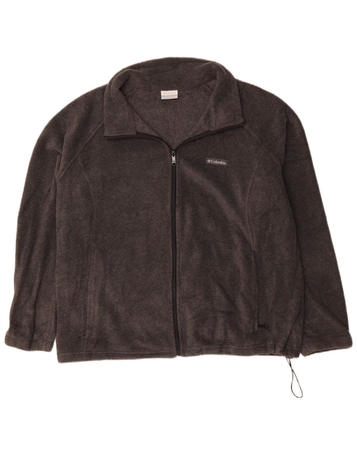Columbia Herren Fleecejacke UK 46 3XL Schwarz Polyester