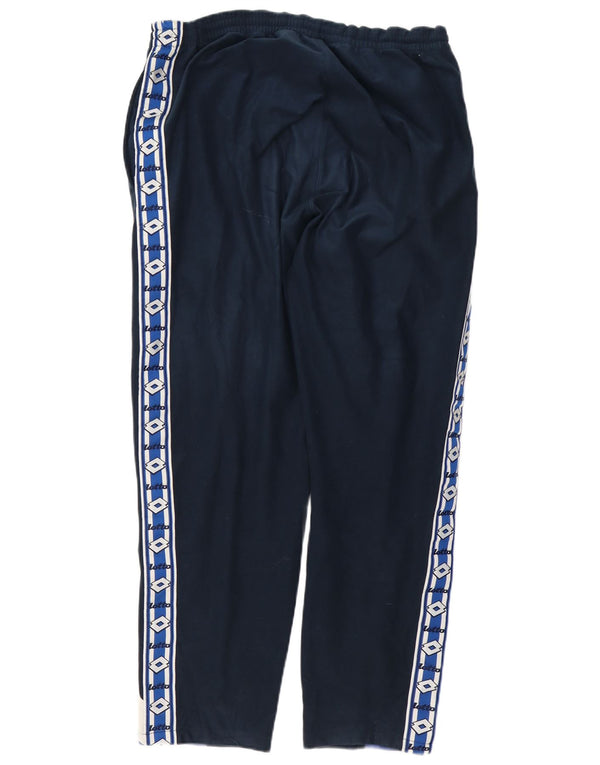 Lotto Herren-Trainingshose mit Grafik, UK 42/44, XL, Marineblau, Farbblock