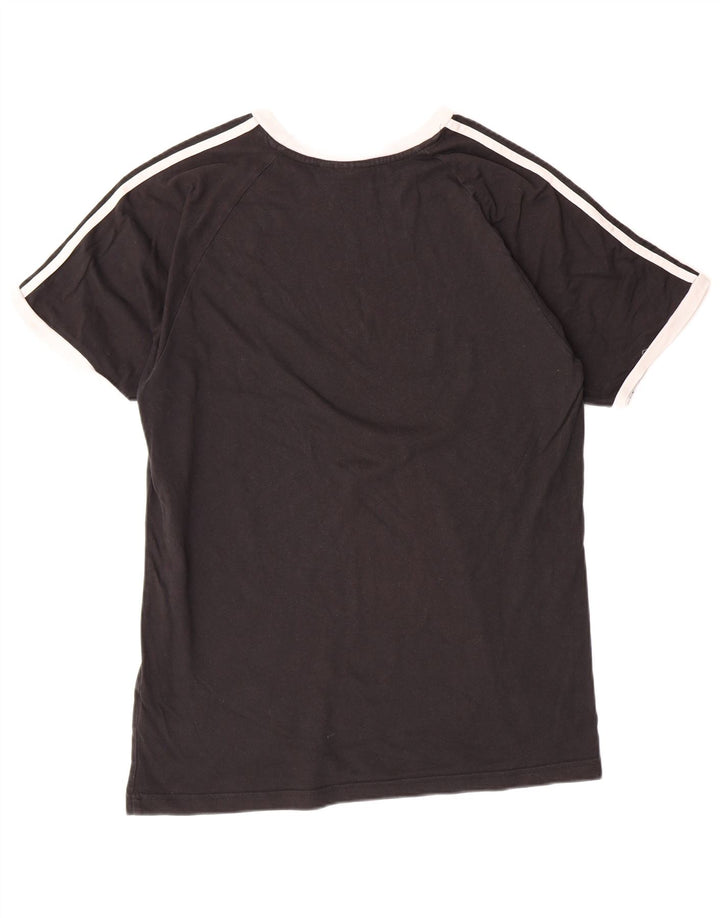 ADIDAS Herren T-Shirt Top Large Schwarz Baumwolle