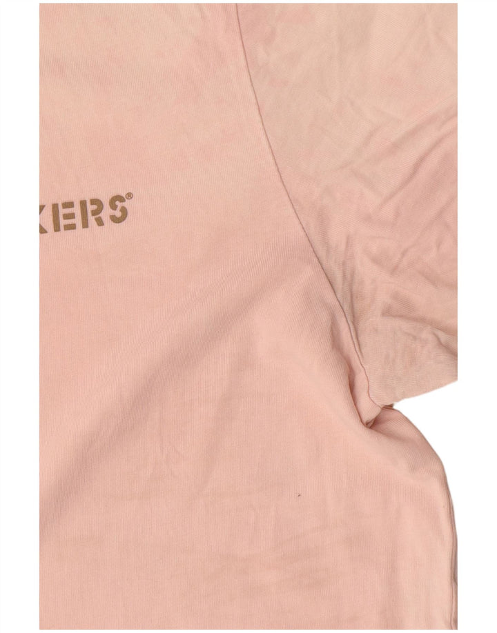 Dockers Herren Slim T-Shirt Top Large Rosa Baumwolle