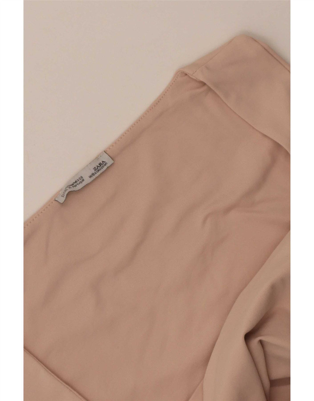 Zara Damen Weste Top UK 12 Mittelrosa