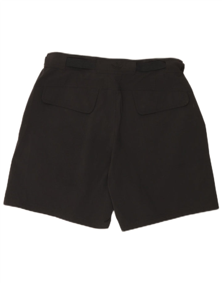 Adidas Herren Cargo Shorts Large W36 Schwarz Polyamid