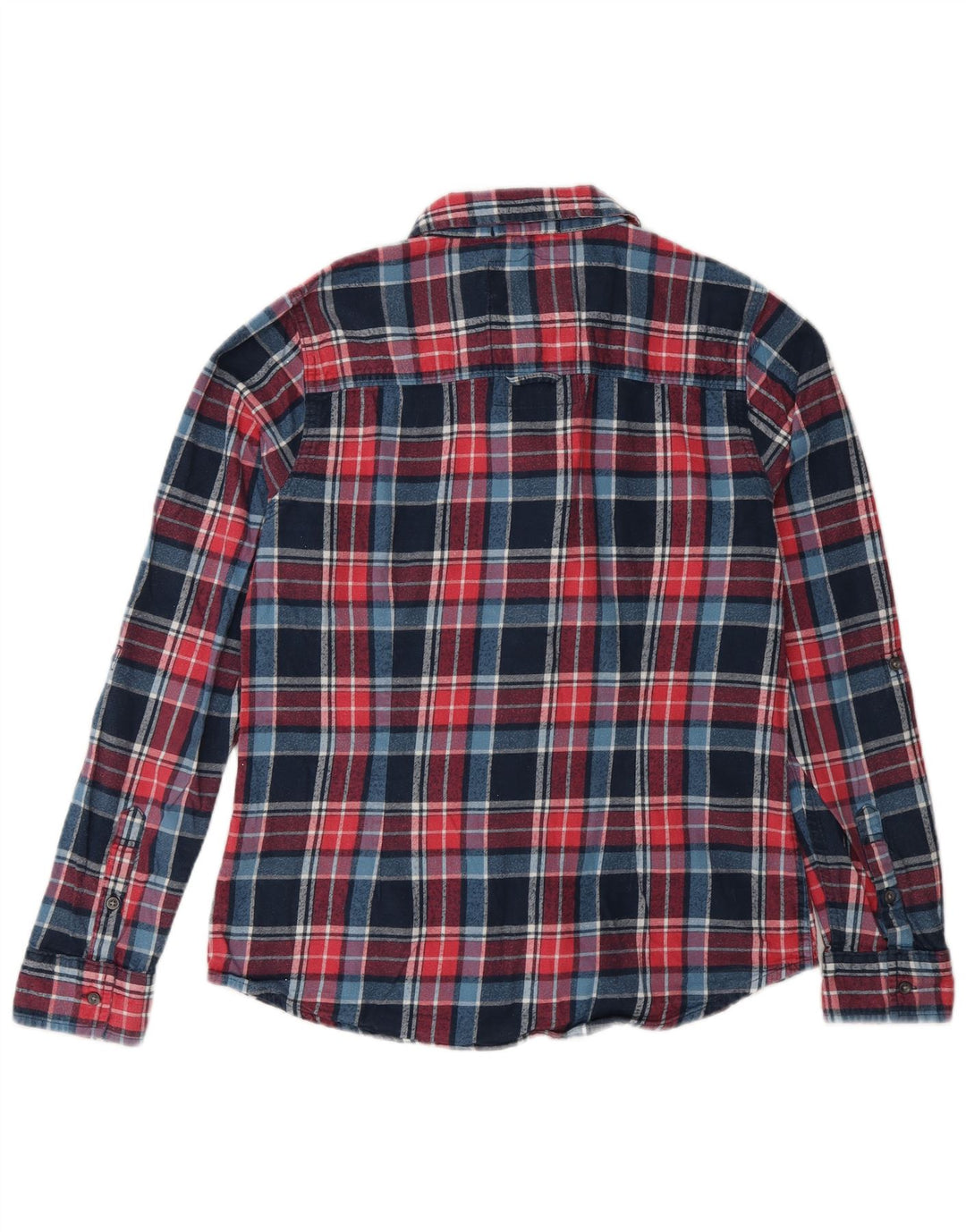 Superdry Damen-Flanellhemd, UK 16, groß, mehrfarbig, kariert, Baumwolle