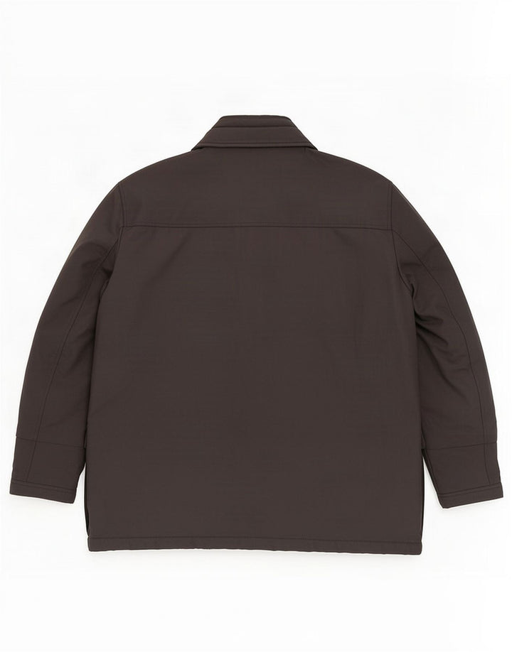 Fay Herrenmantel UK 46 3XL Schwarz Polyamid