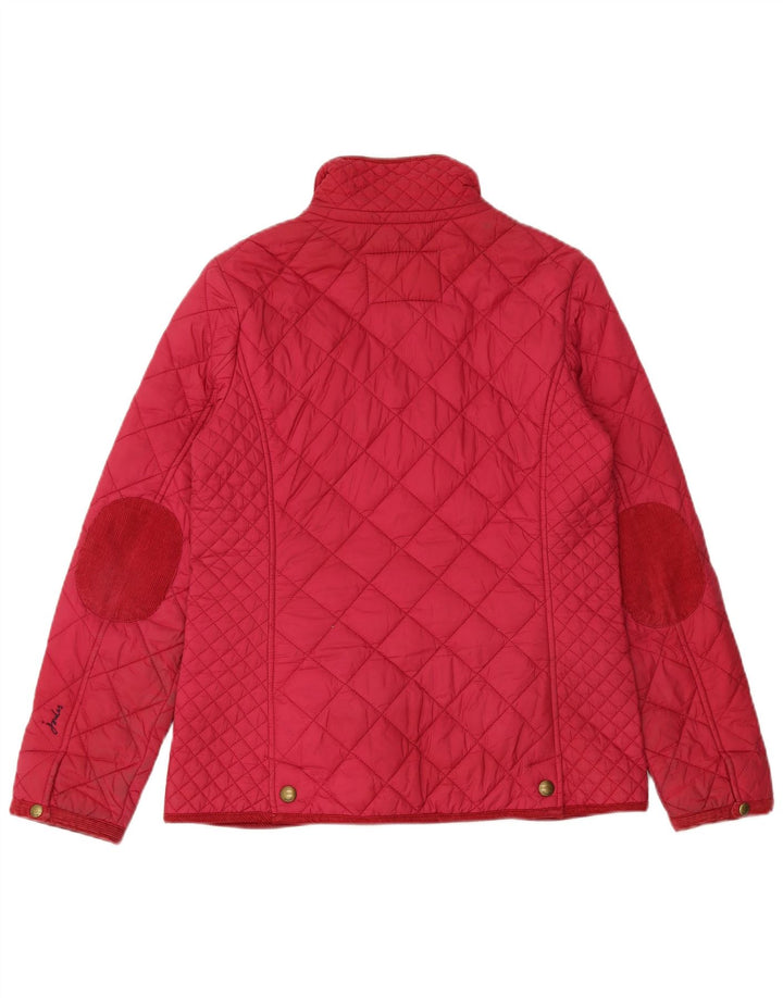 Joules Damen Steppjacke UK 12 Mittelrosa Polyester
