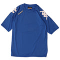 Kappa Grafik-T-Shirt für Jungen, 11–12 Jahre, blaues Polyester