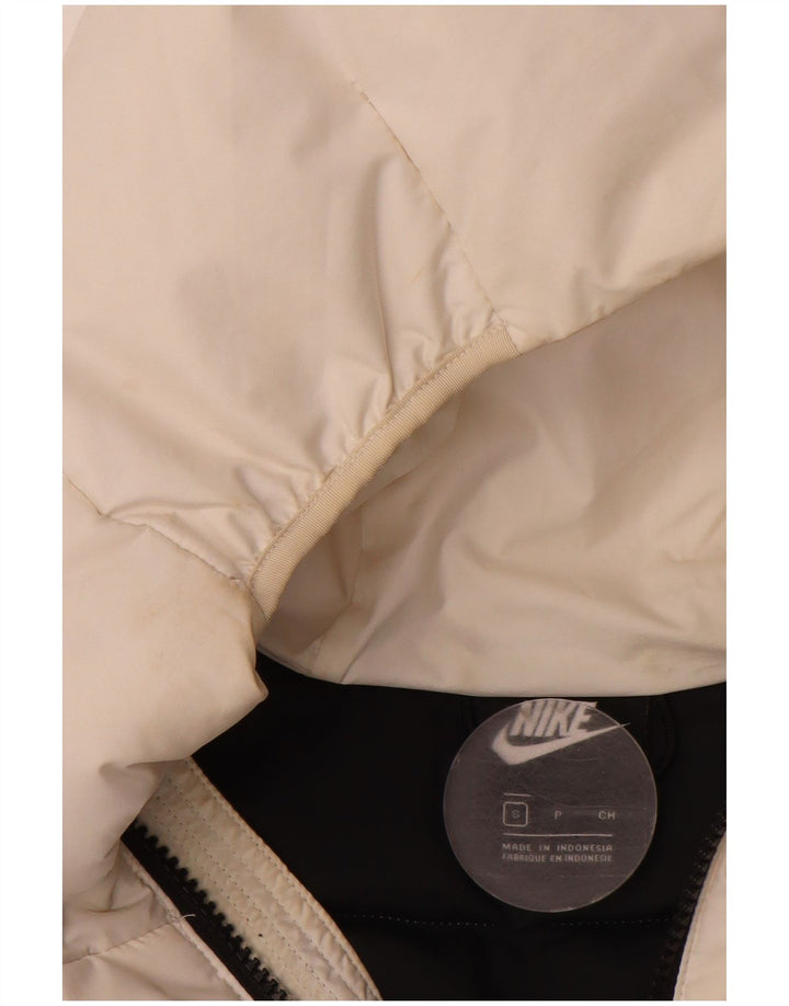 NIKE Herren-Jacke mit Kapuze, gepolstert, Größe 36, klein, mehrfarbig, Farbblock