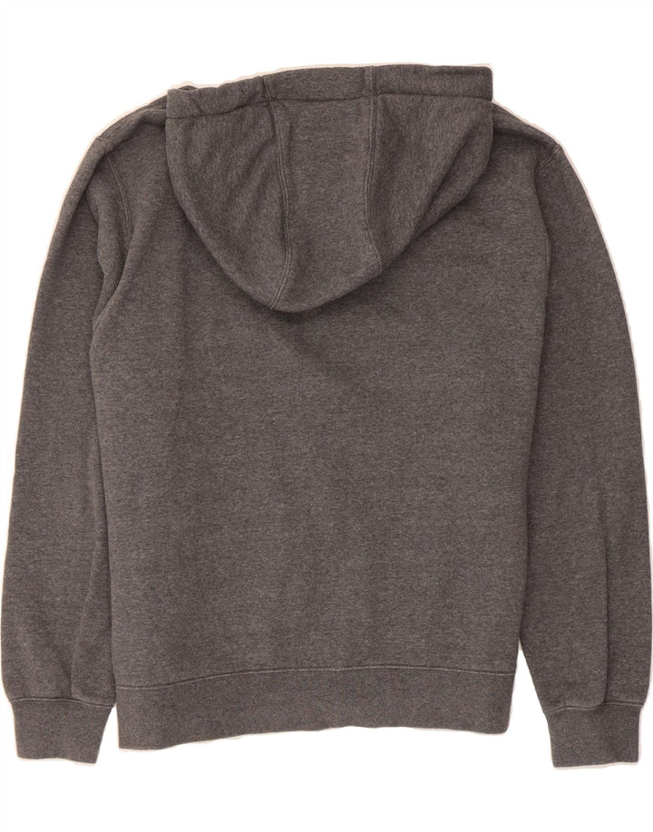 NIKE Mens Zip Hoodie Sweater Large Grey Cotton Vintage Nike and Second-Hand Nike from Messina Hembry 