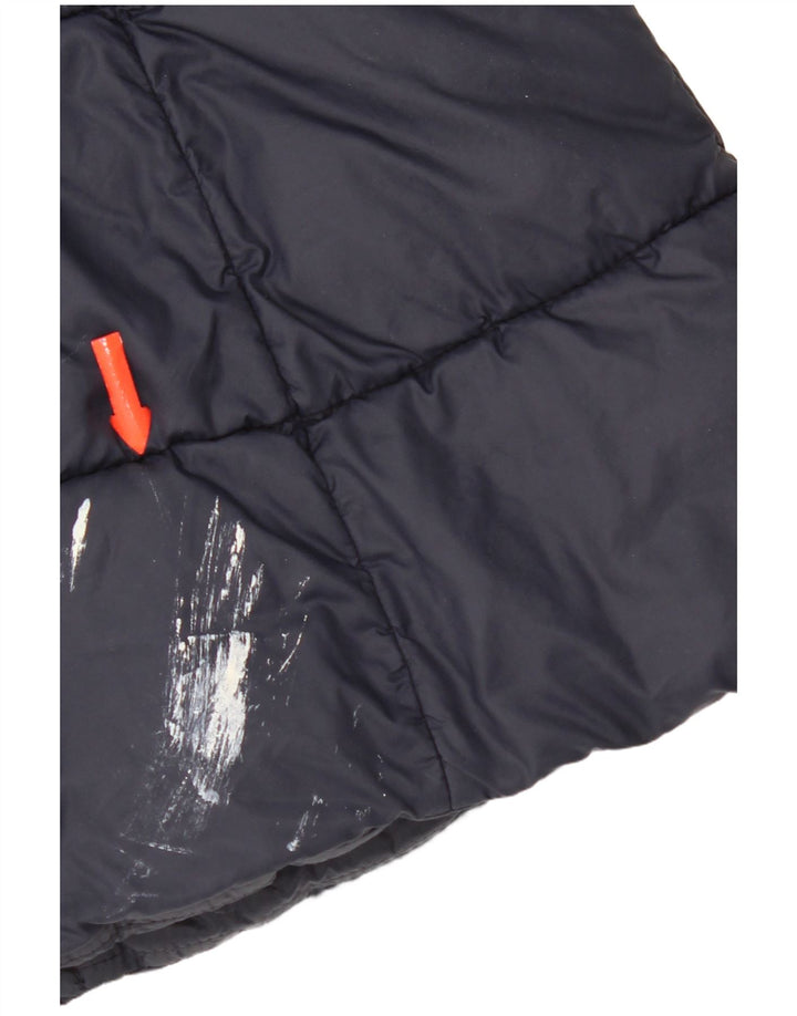 Barbour Damen Wattierte Weste UK 8 Small Marineblau Polyamid