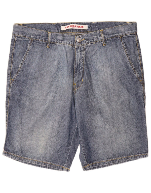 Carrera Herren-Jeansshorts, normal, Größe 50, Größe L, W34, Blau, Baumwolle