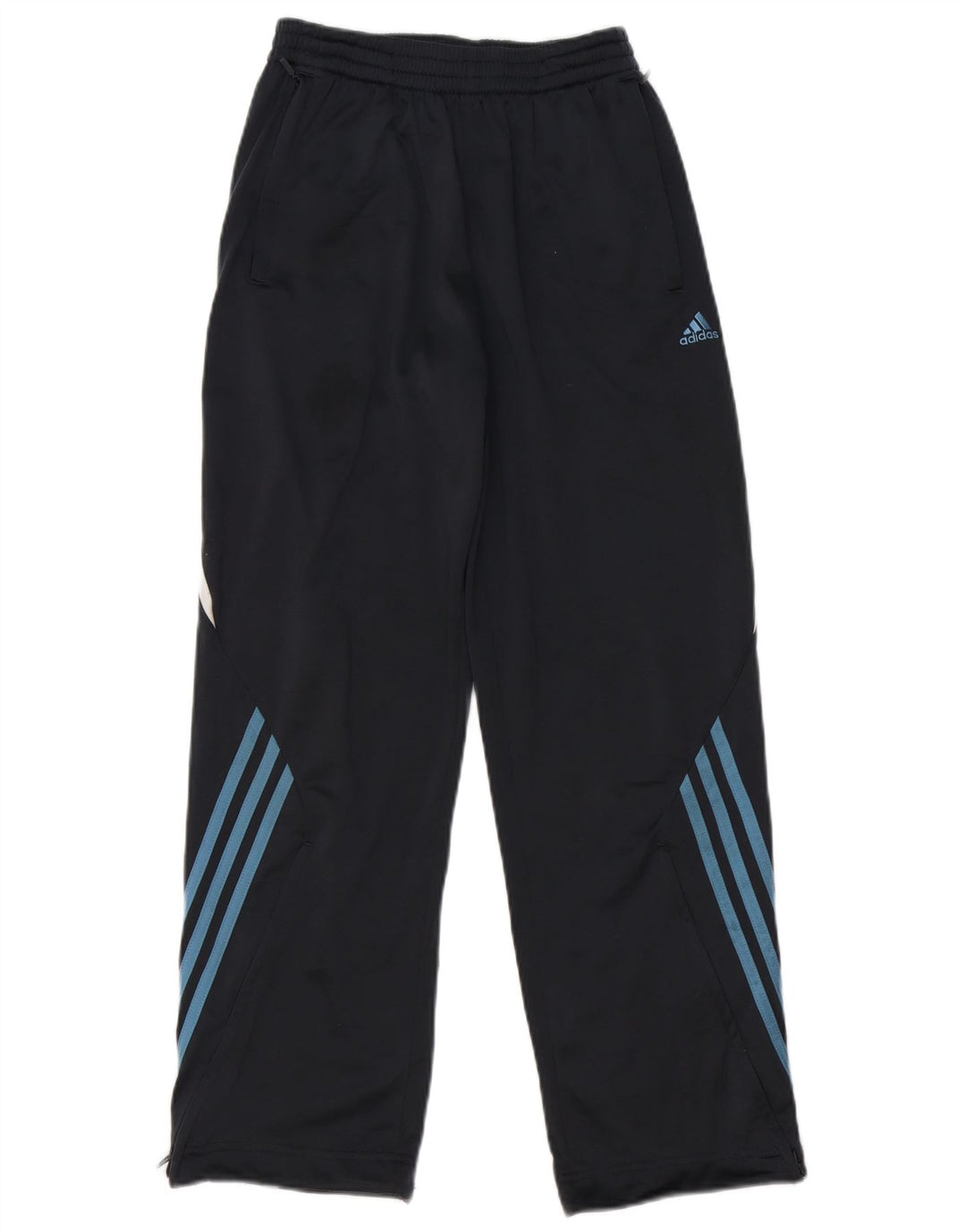 Adidas Trainingshose für Jungen, 13–14 Jahre, schwarzes Colourblock-Polyester