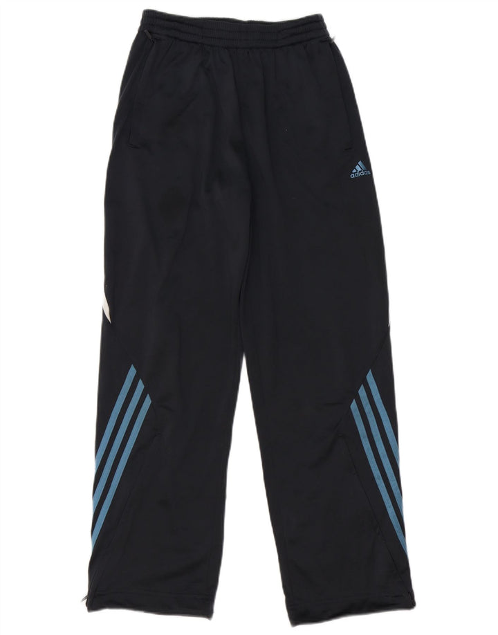 Adidas Trainingshose für Jungen, 13–14 Jahre, schwarzes Colourblock-Polyester