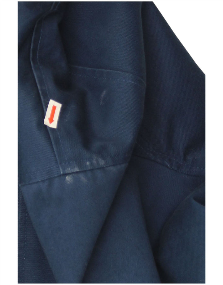 DC Herren-Bomberjacke mit Kapuze, UK 40, große marineblaue Baumwolle