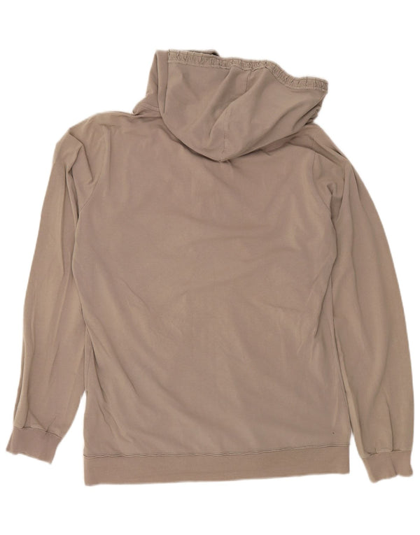 CHAMPION Damen Heritage Fit Zip Hoodie Pullover UK 18 XL Beige Baumwolle