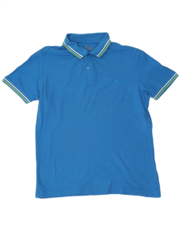 Lotto Herren Life's Poloshirt, Größe L, Blau
