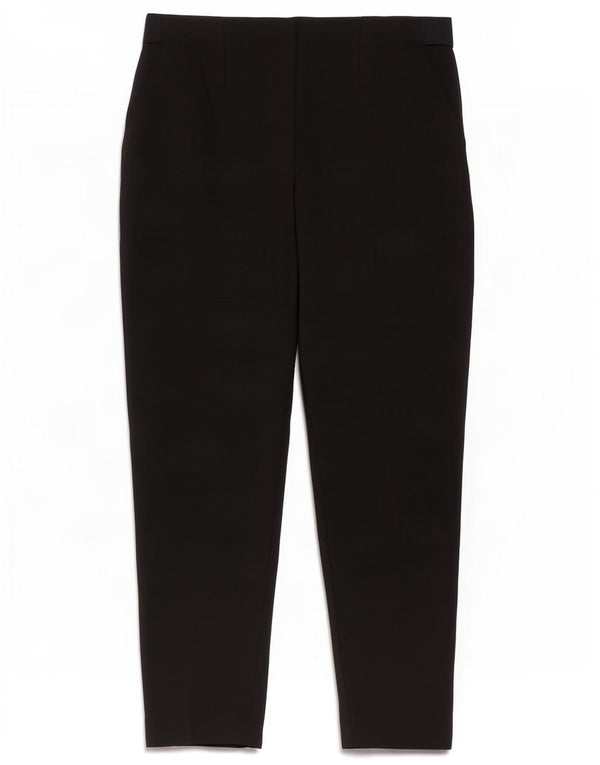 Marks & Spencer Damen-Hose mit hoher Taille, kurz geschnitten, UK 16, Größe L, W34, L25, Marineblau