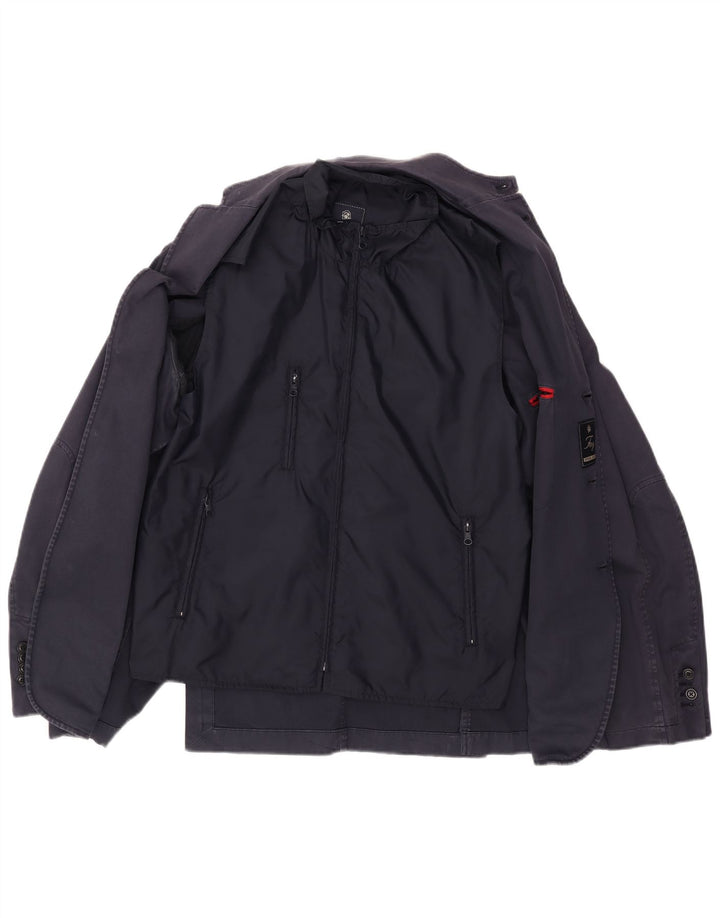 Fay Herren-Blazer mit 3 Knöpfen, IT 52 XL, Marineblau