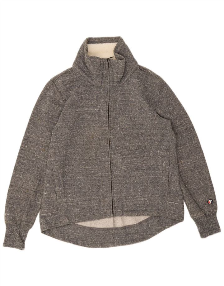 Champion Damen-Trainingsanzugoberteil, UK-Größe 44, Größe L, Grau meliert