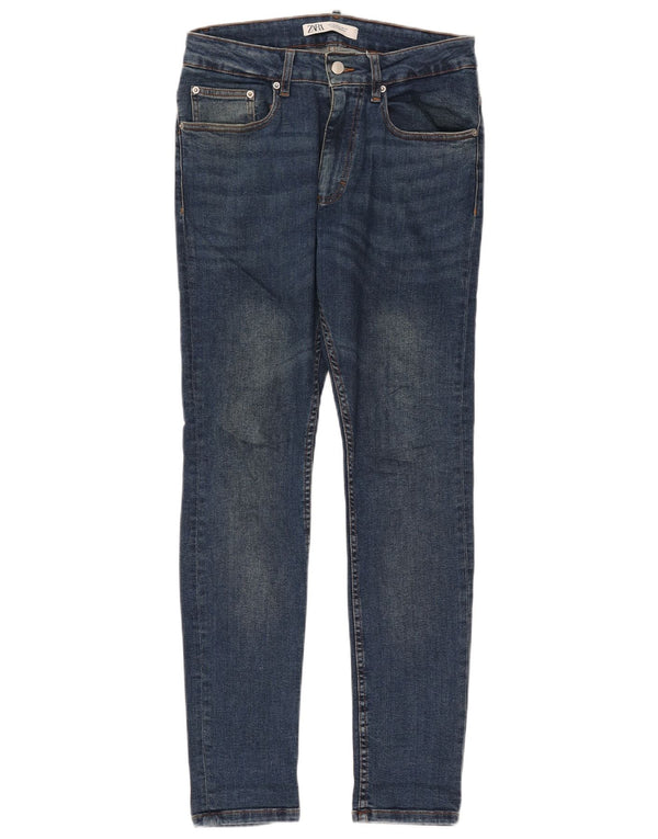 Zara Herren Skinny Jeans EU 40 Medium W31 L30 Blaue Baumwolle