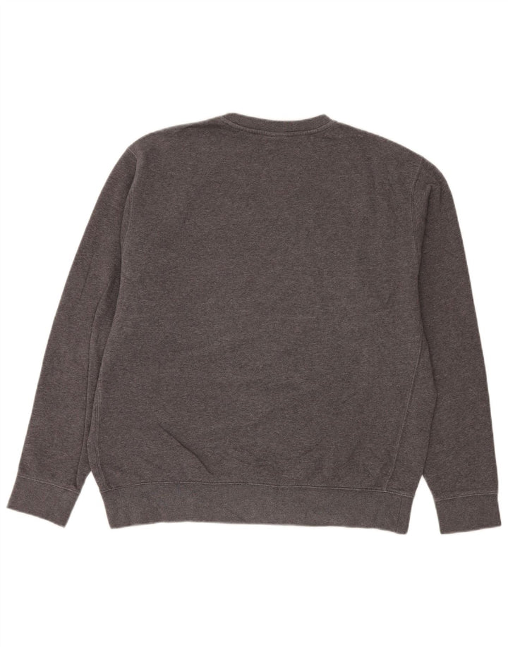 Nike Herren-Sweatshirt „Eagles Graphic“, groß, aus grauer Baumwolle