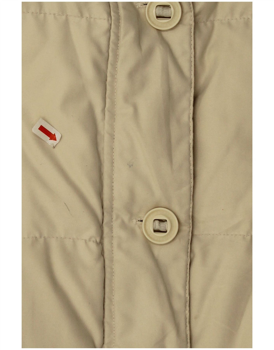 Diadora Mädchen übergroße wattierte Jacke, 9–10 Jahre, groß, beige, Polyester