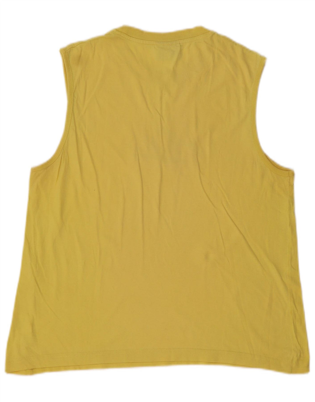 ASICS Herren Grafik-Trägershirt aus mittelgelber Baumwolle