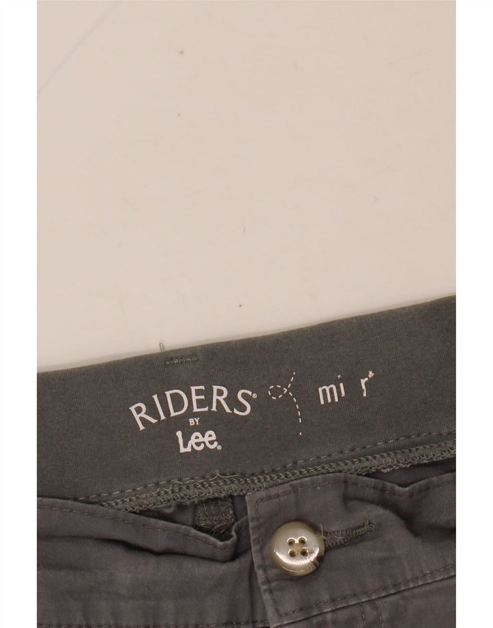 LEE Damen Riders Mid Rise Chino Shorts W36 XL Grau