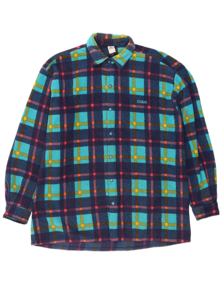 Colmar Herren-Fleece-Hemd XL, mehrfarbig, kariert