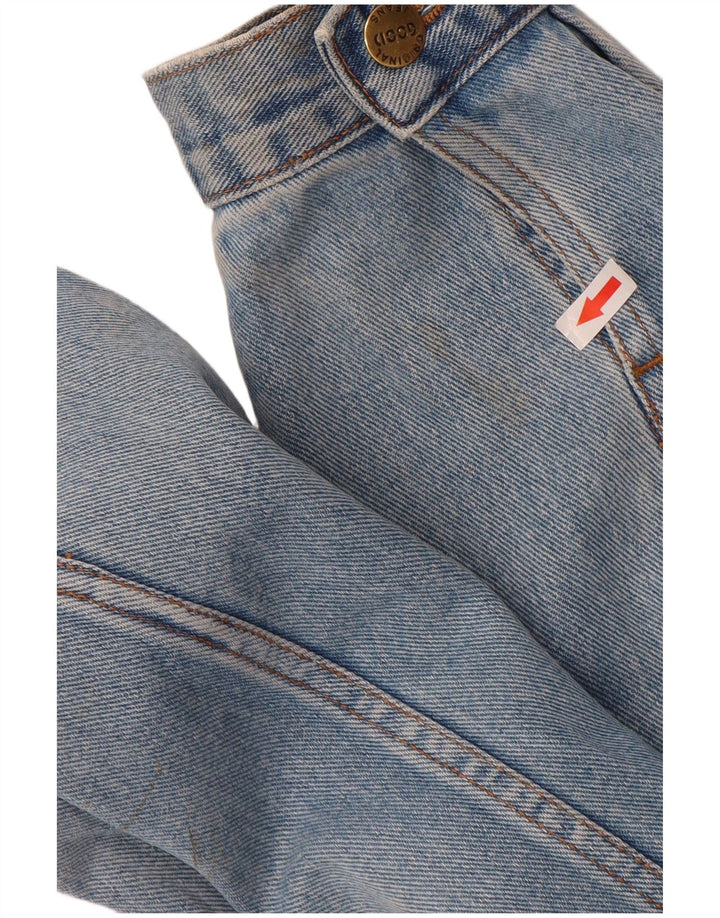 Vintage Herren Jeansjacke UK 40 Große blaue Baumwolle