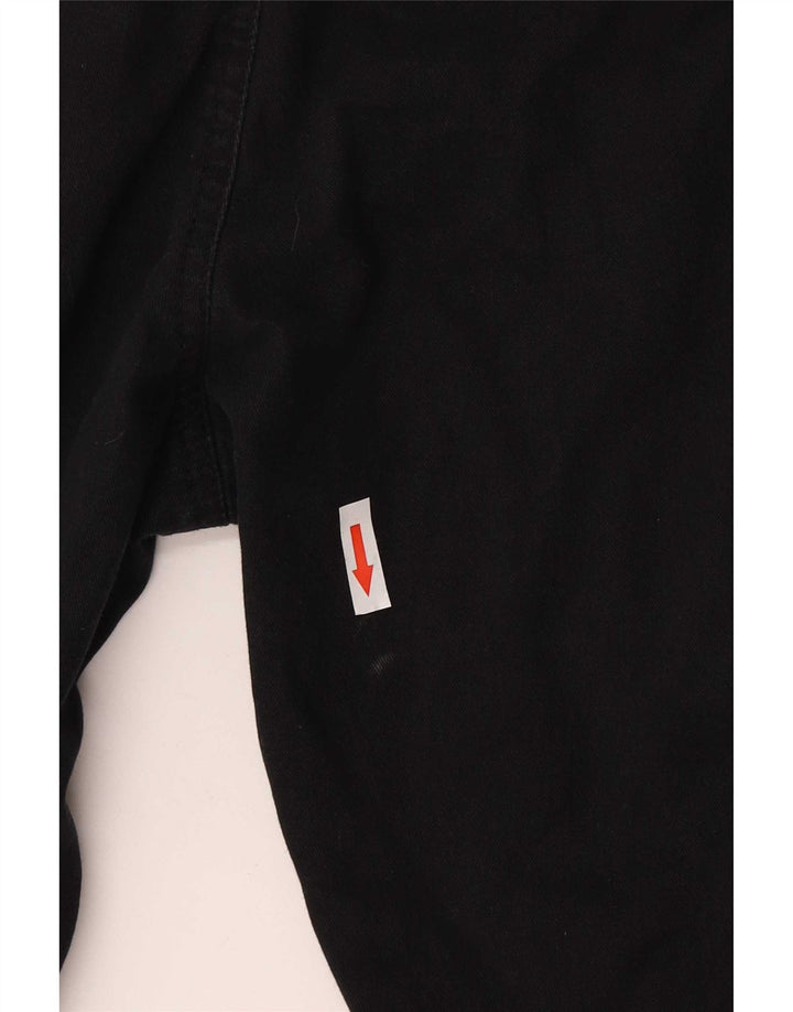 Wrangler Mens Regular Tapered Cargohose W32 L30 Schwarze Baumwolle