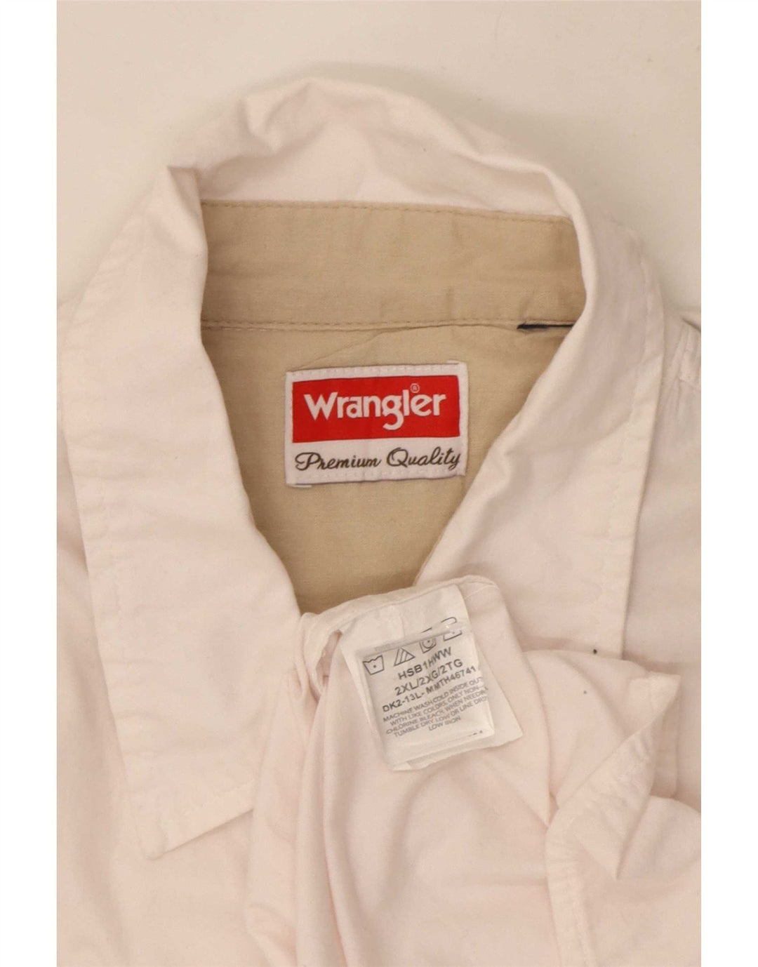 Wrangler Herren Kurzarmhemd 2XL Rosa